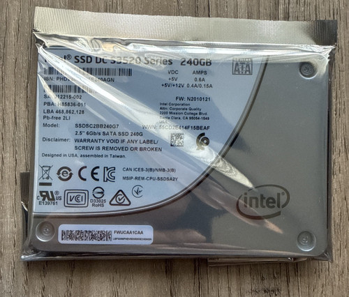 Intel ssd s3520 240gb 5 - ssd,
